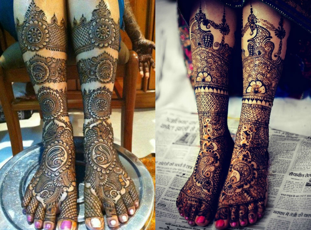 Bridal Mehandi Designs