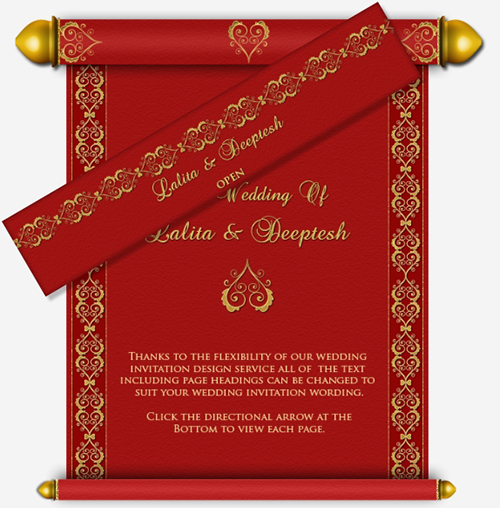 Elegant Invitation Card Designs For Your Wedding
