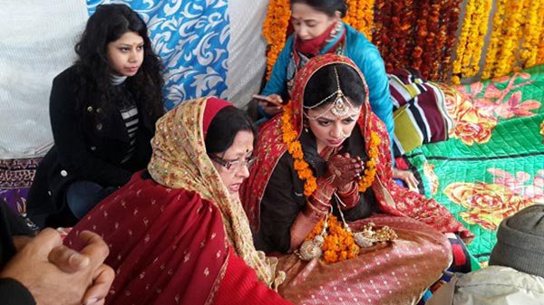 Kavita Kaushik's wedding in Badrinath, Uttarakhand