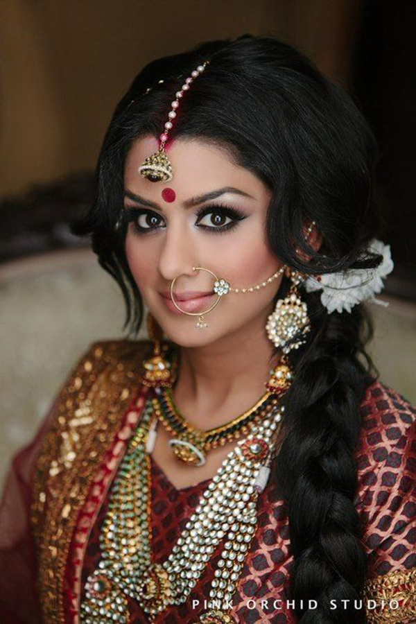 10 Bridal Hairstyles, 10 Hairstyles for Indian Brides, Bridal Looks
