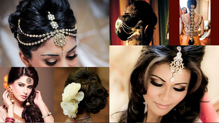 10 Bridal Hairstyles, 10 Hairstyles for Indian Brides, Bridal Looks